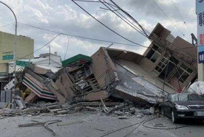  6.9-magnitude Quake Hits Taiwan-TeluguStop.com