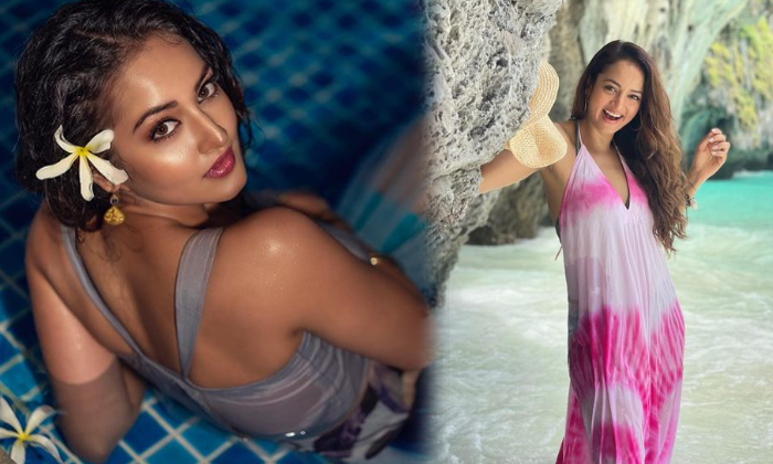 Beauty Actress Shanvi Sri Revising Images-telugu Actress Photos Beauty Actress Shanvi Sri Revising Images - High Resolution Photo