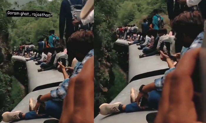 Is It Necessary To Take A Dangerous Train Journey At The Risk Of Life Video Vira Is It Necessary To Take A Dangerous Train Journey At The Risk Of Life Video Vira-TeluguStop.com