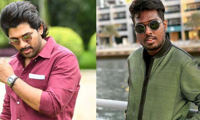  Kollywood Young Director Atlee To Work With Allu Arjun For His Next, Allu Arjun,-TeluguStop.com