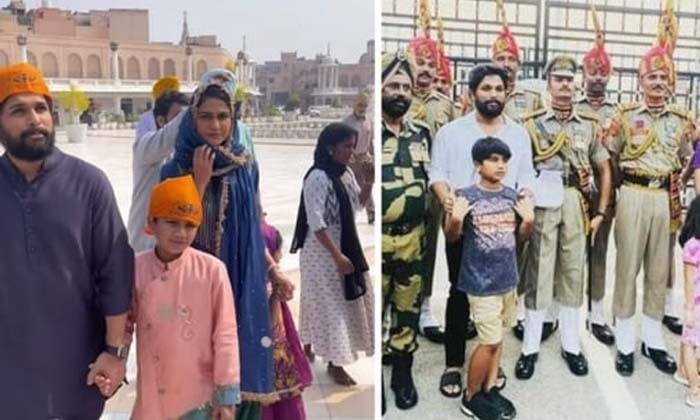 Telugu Allu Arjun, Allu Sneha, Bsf Jawan, Sukumar, Golden Temple, India Pakistan