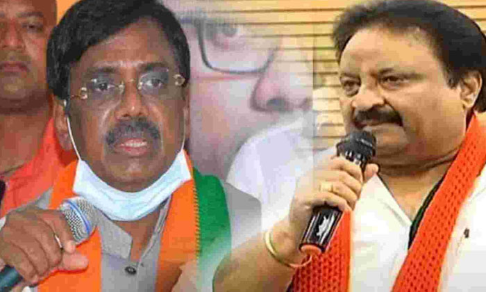  War Between Former Mps For The Post Of Incharge? Tension In Bjp Earlier Munugodu-TeluguStop.com