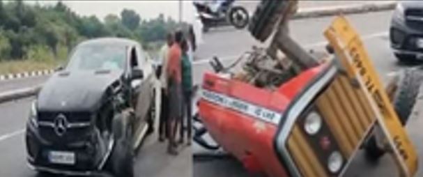  Road Accident In Chandragiri, Tirupati District-TeluguStop.com