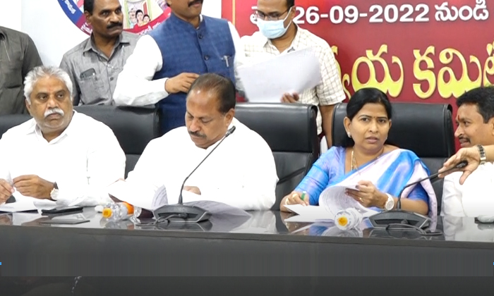  Ministers Taneti Vanitha And Kottu Satyanarayana Reviewed The Arrangements For D-TeluguStop.com