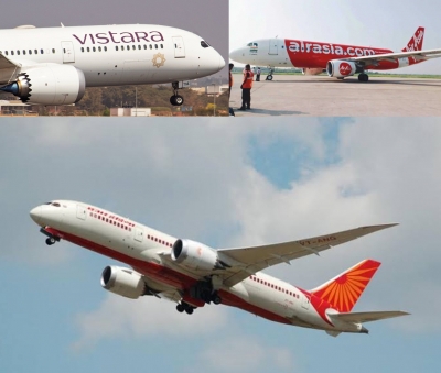  Aiming A Low Carbon Future, Air India, Airasia India And Vistara Partners With C-TeluguStop.com