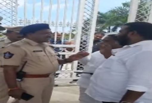  Little Tension In Ap Assembly Premises-TeluguStop.com