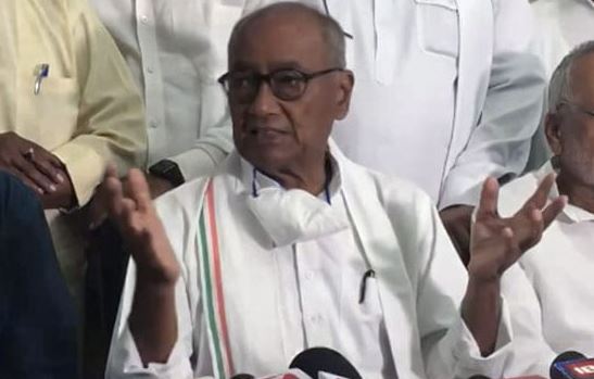  Digvijay Singh Left The Congress Presidential Election..!-TeluguStop.com