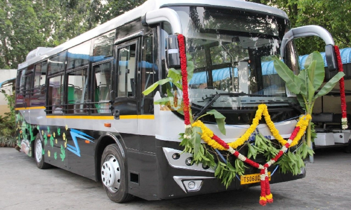  Inspection Of Electric Bus On Tirumala Ghat Road-TeluguStop.com