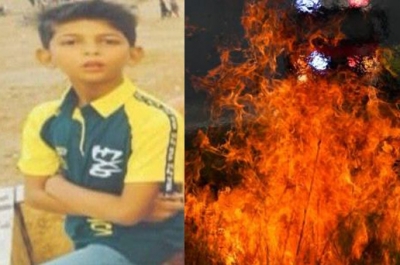  Father Burns 12-year-old Son To Death In Karachi For Not Doing Homework-TeluguStop.com