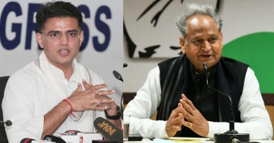  Gehlot Vs Pilot: Pro-cm Mlas' Gathering Before Clp Meek Exposes Rift In Congress-TeluguStop.com