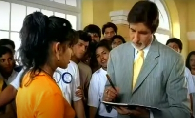  Genelia Deshmukh Shares An Old Ad Of Hers With Big B-TeluguStop.com