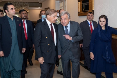  Guterres Calls For Massive Int'l Support For Flood-hit Pakistan-TeluguStop.com