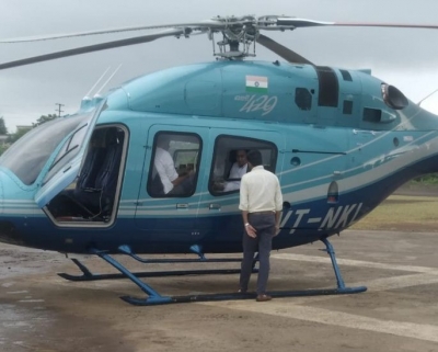  Helicopter Carrying Kamal Nath, Jp Agrawal Makes Emergency Landing Due To Bad We-TeluguStop.com