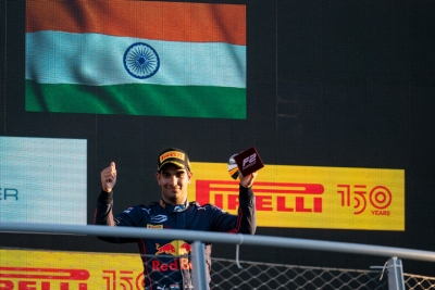  Indian F2 Racer Jehan Daruvala Makes F2 Podium Return At Monza-TeluguStop.com