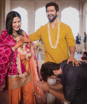  'jeete Raho, Khush Raho' Is Katrina's Birthday Wish For Vicky Kaushal's Brother-TeluguStop.com