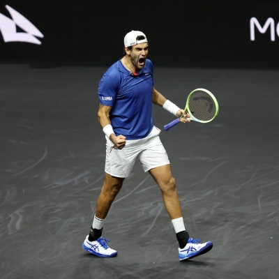 Laver Cup: Berrettini Fires Team Europe Back In Front Against Team World-TeluguStop.com