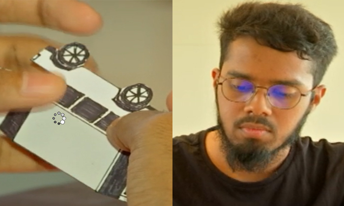  Mahabubnagar Boy Anaj Making Paper Cars Viral Details, Car, Garrage, Viral Lates-TeluguStop.com