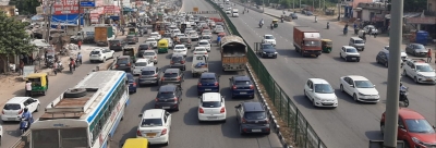  Massive Traffic Congestion On Delhi-jaipur Expressway-TeluguStop.com