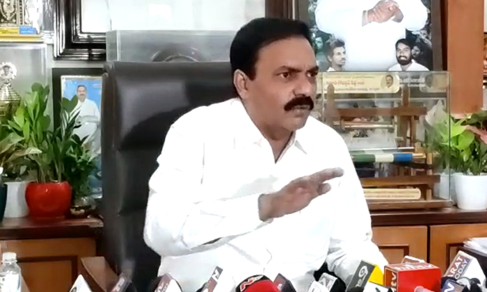  Minister Kakani Govardhan Reddy Fires On Tdp Leaders Over Illegal Lands In Amara-TeluguStop.com