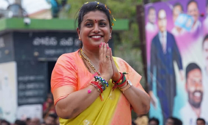  Minister Rk Roja Re Entry In To Jabardast Comedy Show,jabardasth,roja,sridevi Dr-TeluguStop.com