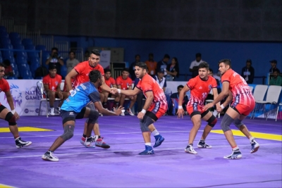  National Games: Services Men, Maha Women Post Second Wins In Kabaddi-TeluguStop.com