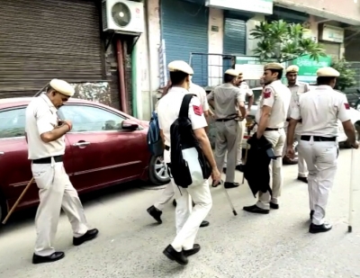  Pfi Ban: Security Tightened At Shaheen Bagh, Drones Deployed-TeluguStop.com