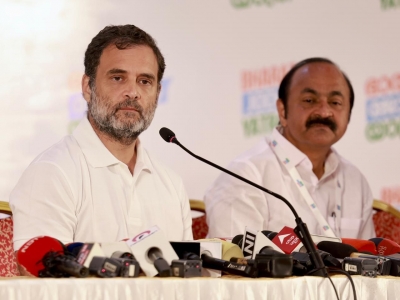  Rahul Gandhi Bats For Opposition Strategy To Tackle 'divisive Forces'-TeluguStop.com