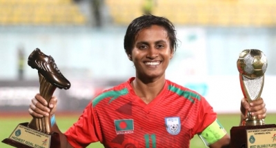  Saff Trophy Belongs To People Of B'desh: Sabina Khatun-TeluguStop.com