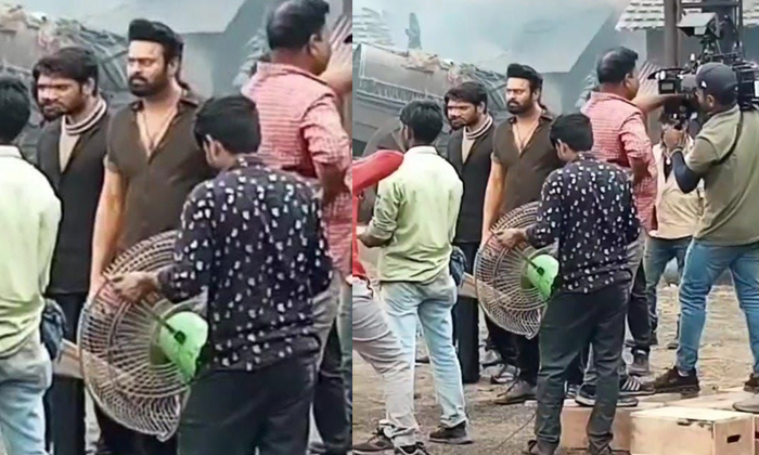  Salaar Shooting Video Leaked Prabhas In Amazing Look Details, Salar ,shooting Vi-TeluguStop.com