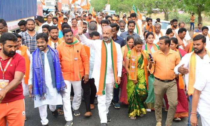  Second Instalment Of Bjp Praja Sangrama Yatra From October 15 Details, Bjp, Pra-TeluguStop.com