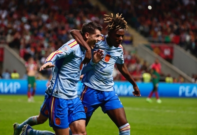  Spain Upset Portugal To Win Group, Czechs Relegated In Uefa Nations League-TeluguStop.com