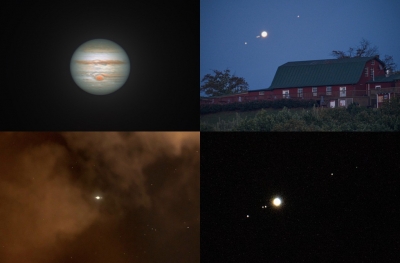  Stargazers Capture Jupiter, Its 4 Moons In Rare Closest Date With Earth-TeluguStop.com