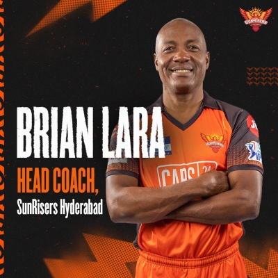  West Indies Batting Legend Brian Lara Appointed Head Coach Of Sunrisers Hyderaba-TeluguStop.com