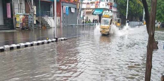  Flooded Junction At Shamshabad Orr.. Interruption Of Traffic-TeluguStop.com