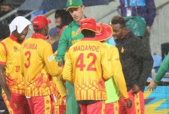 Zimbabwe - South Africa Match Canceled Due To Rain Zimbabwe - South Africa Match Canceled Due To Rain-TeluguStop.com