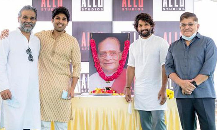  Megastar Chiranjeevi Garu Will Be Launching Allu Studios, Allu Studios, Allu Fam-TeluguStop.com