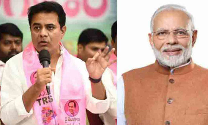  Ktr Serious Comments On Bjp Party , Ktr, Kcr, Telangana, Trs, Bjp, Central Gove-TeluguStop.com