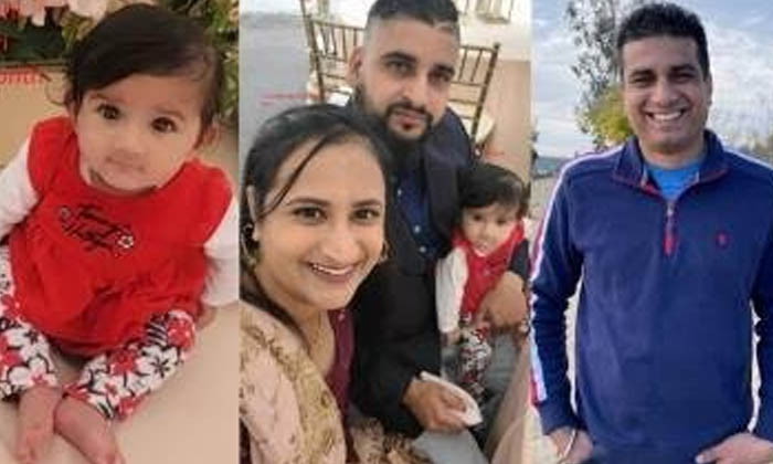  America : More Than Usd 300,000 Raised For Indian-origin Family Killed In Califo-TeluguStop.com