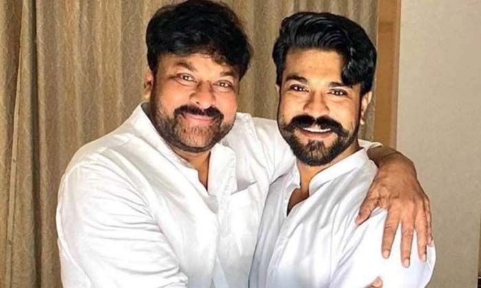  Ram Charan Caring With Chiranjeevi Career, Ram Charan, Chiranjeevi, Career, Bhee-TeluguStop.com