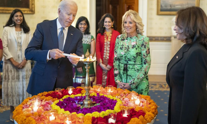  Kamala Harris Recollects Fond Memories Of Diwali Celebrations In India , Kamala-TeluguStop.com