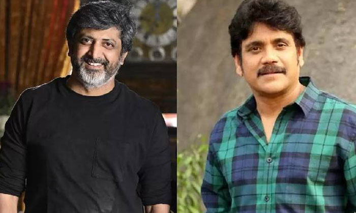  Nagarjuna Chance To Godfather Director Mohan Raja Nagarjuna, Godfather Director-TeluguStop.com