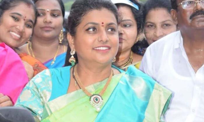  Ap Tourism Minister Roja Visited Goddess Indrakiladri,ap Tourism Minister Roja ,-TeluguStop.com
