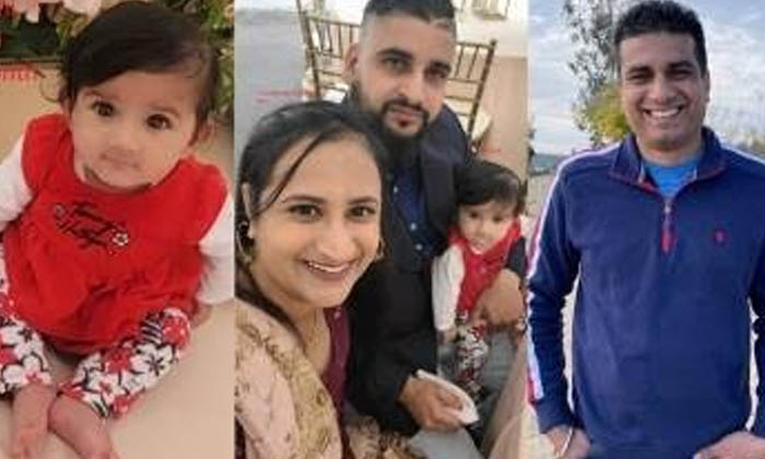  Us: 4 Members Of Indian-origin Family, Including 8-month-old Baby Kidnaped In Ca-TeluguStop.com