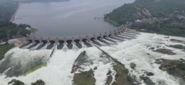  Kaveri River Flood Disaster In Tamil Nadu.-TeluguStop.com