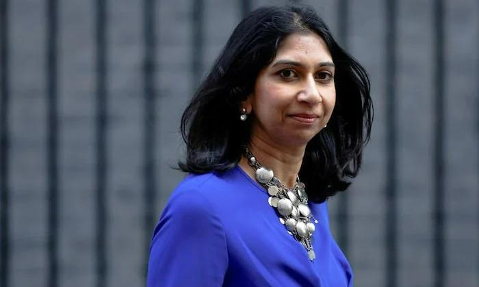  Indian-origin Suella Braverman Back As Uk Home Secretary In Pm Rishi Sunaks Cabi-TeluguStop.com