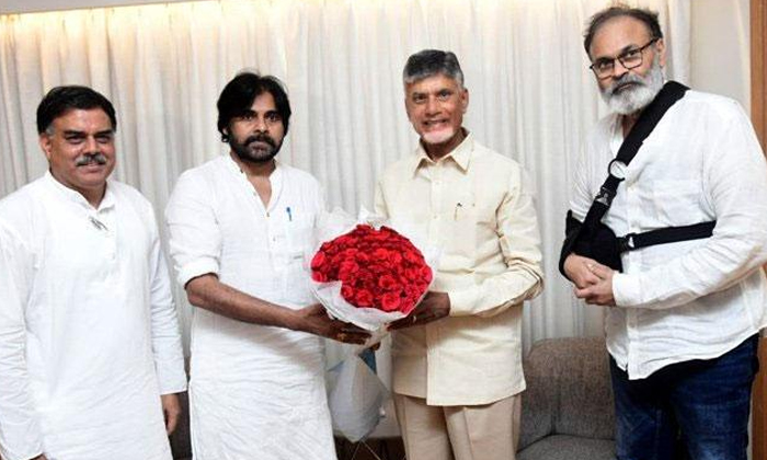  Tdp Jana Sena Party Nexus Exposed Once Again With Chandrababu , Pawan Kalyan, Ch-TeluguStop.com