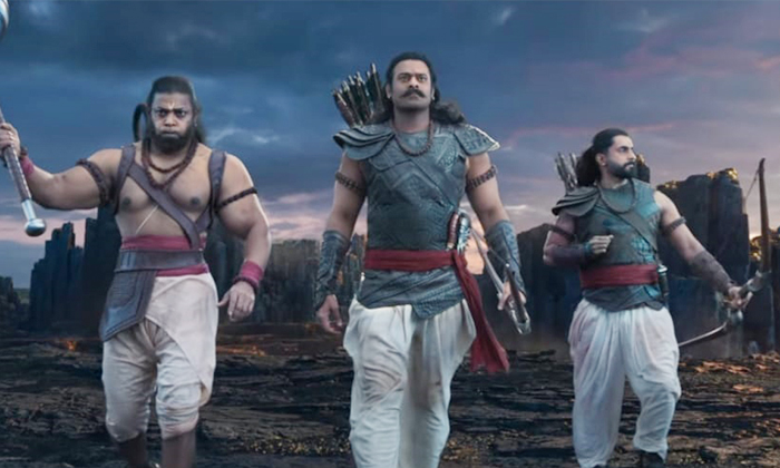  Prabhas Adipurush Teaser Records In Hindi Details, Adipurush Hindi Teaser, Prabh-TeluguStop.com