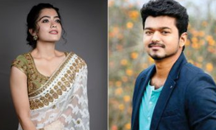  Rashmika Mandanna's Fan Girl Moments With Vijay , Dil Raju, Rashmika Mandanna, T-TeluguStop.com