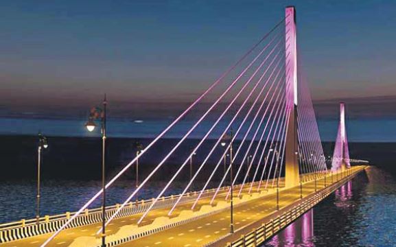  Cable Bridge Over Krishna River.. !-TeluguStop.com