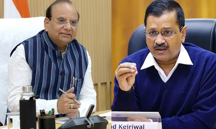  Delhi Lg Vk Saxena Wrote To Cm Arvind Kejriwal For His Absence At Raj Ghat And V-TeluguStop.com